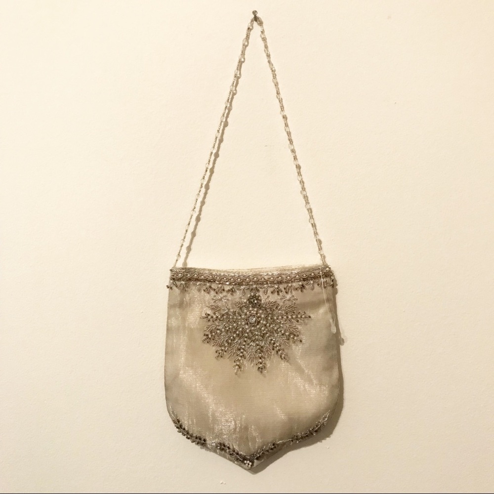 Accessorize evening bag.